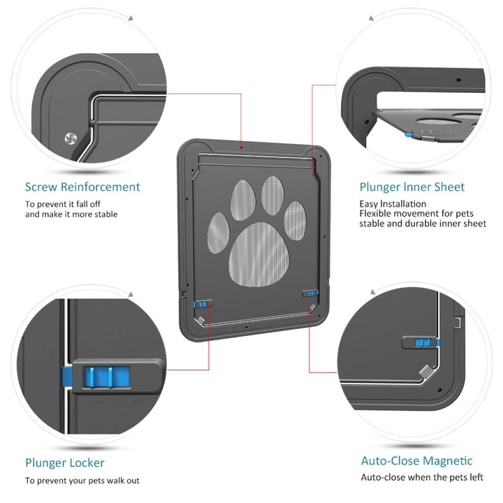 Stress-Free Magnetic Dog Door